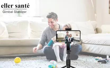 TSV Gimbal Stabilizer 360° Selfie Stick for Smartphone with Extendable Bluetooth Selfie Stick and Tripod 3 Axis Gimbal for Mobile (250) TSV Gimbal Stabilizer 360° Selfie Stick for Smartphone with Extendable Bluetooth Selfie Stick and Tripod 3 Axis Gimbal for Mobile (250)
